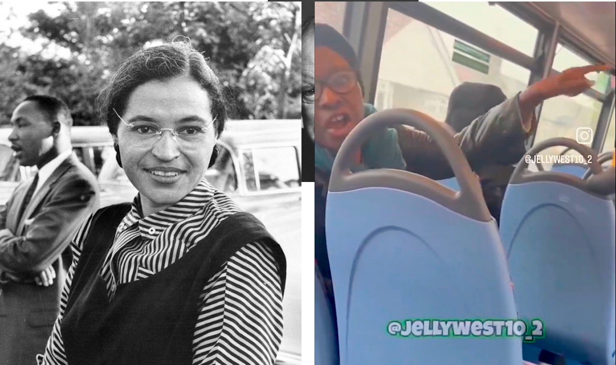 Just when you thought Britain has surrendered, ROSA PARKS!